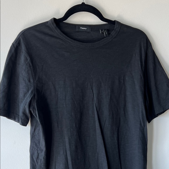 Theory Men's Classic Black Short Sleeve Tee - Picture 3 of 6